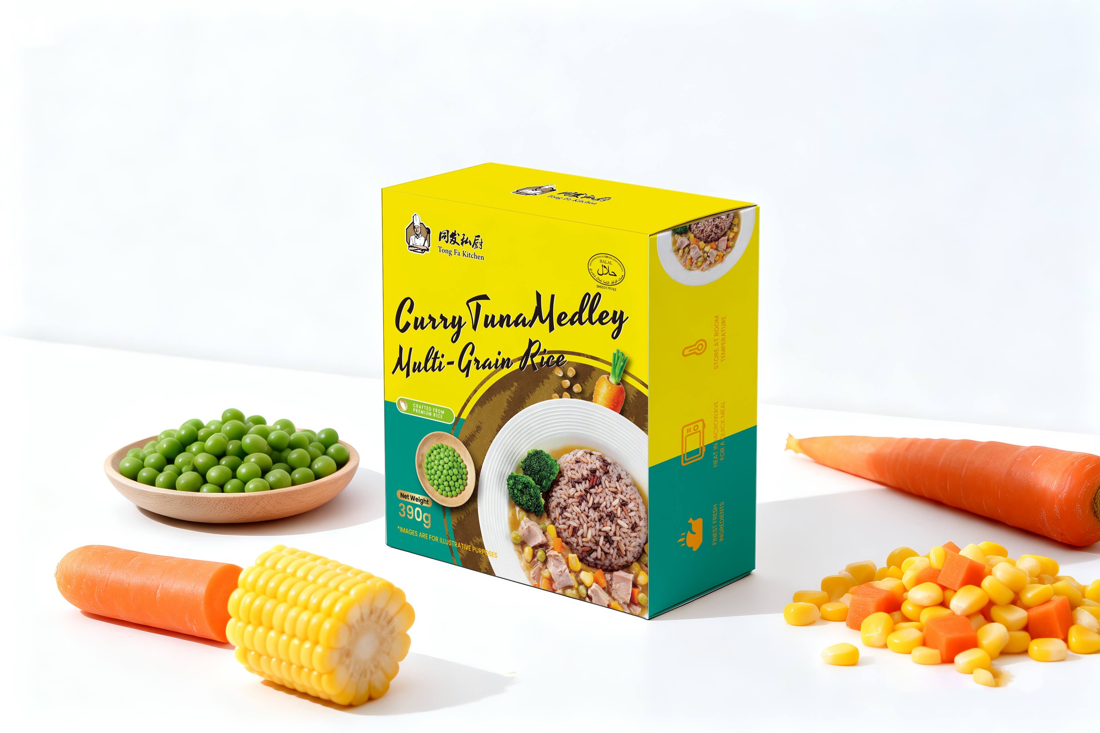 Curry Tuna Medley Multi-Grain Rice